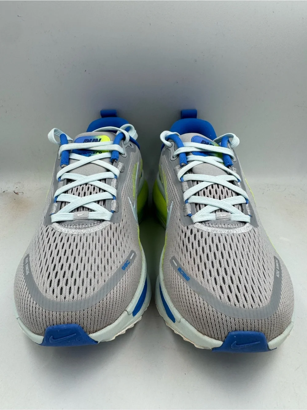 Nike Vomero 18 NBY By You Smoke Grey Game Royal Volt BRAND NEW Size 6.5 Women